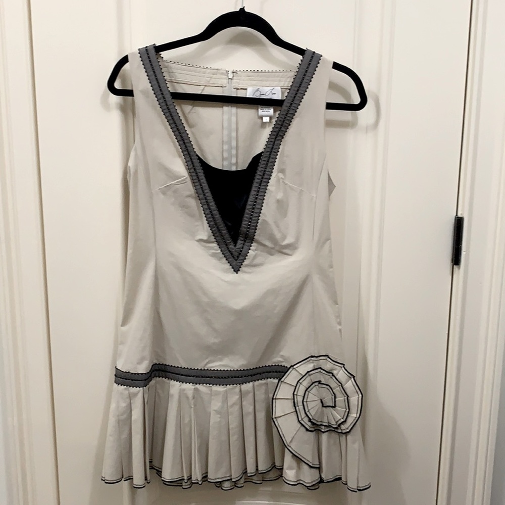Byron Lars beauty mark mini dress